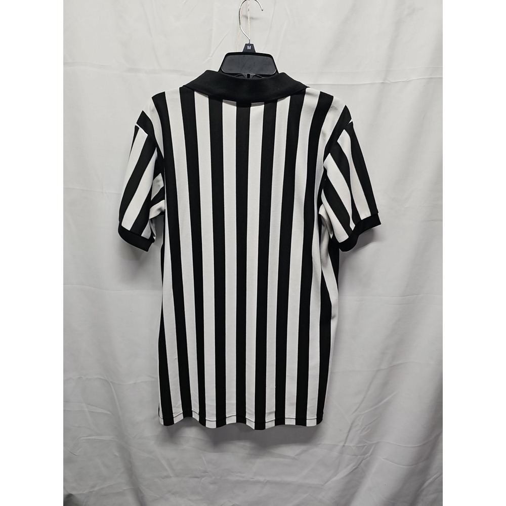 Rawlings Men Black Vtg Refere Official Jersey Shirt Basketball Football Hockey M - Picture 10 of 13